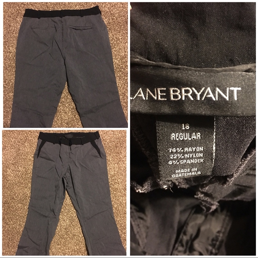GREY WORK PANTS